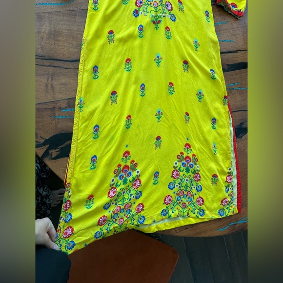 Manish Arora Punjabi kurta with sequin details lengha- US size 2 Indian size 34 - Picture 8 of 10